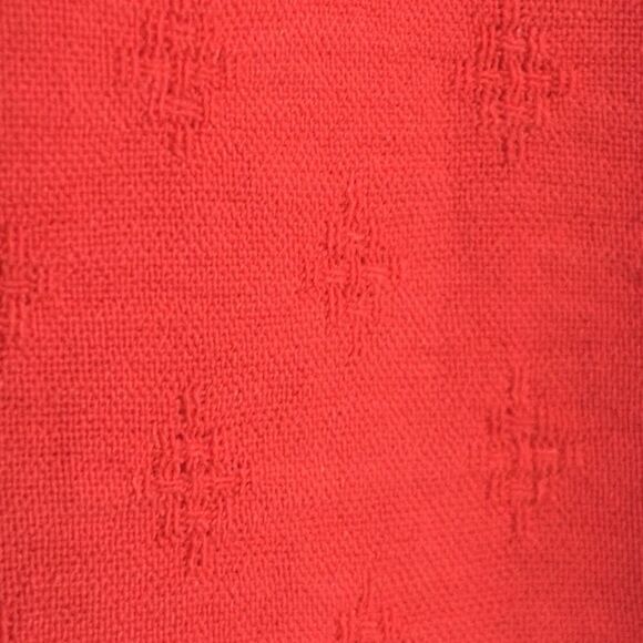 Soho rich coral orange swing skirt with pockets and stretch waist XL - Picture 6 of 8